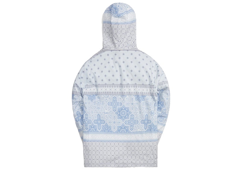 Kith Adler Poplin Hoodie Avalanche
