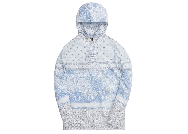Kith Adler Poplin Hoodie Avalanche
