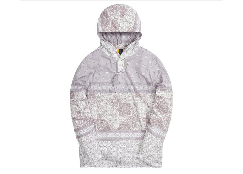 Kith Adler Poplin Hoodie Dusty Mauve