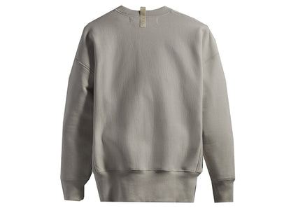 Kith Advisory Board Crystals Holographic Classic Logo Crewneck Heather Grey