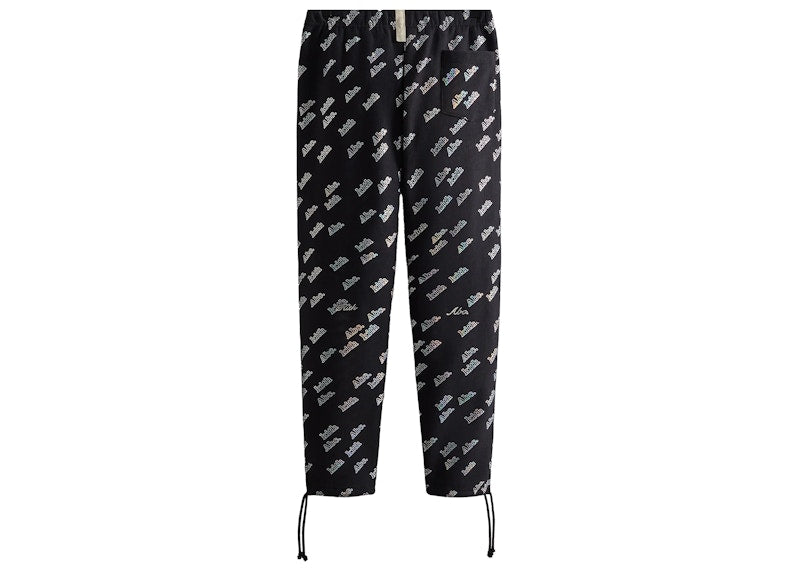 Kith Advisory Board Crystals Holographic Print Sweatpant Black