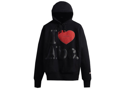 Kith Advisory Board Crystals I <3 Abc Swarovski Hoodie Anthracite Black
