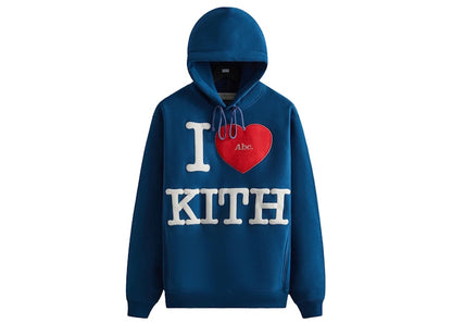 Kith Advisory Board Crystals I Love Kith Hoodie Navy