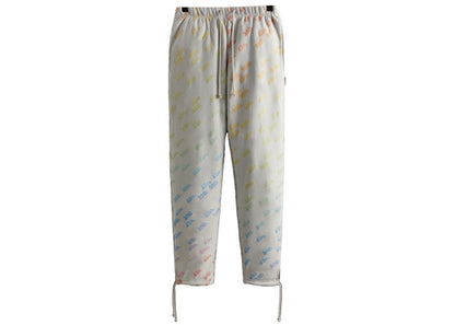 Kith Advisory Board Crystals Rainbow Print Sweatpant Grey