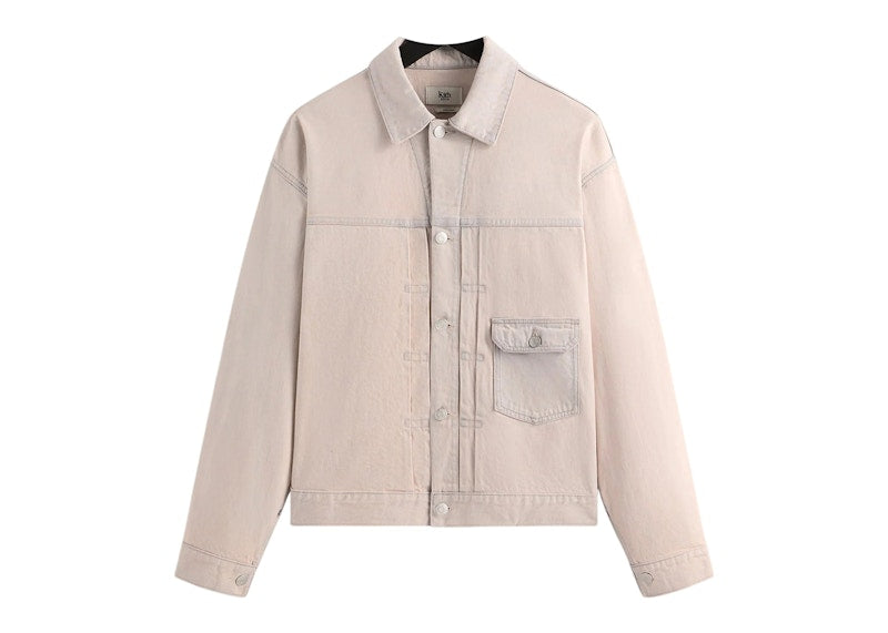 Kith Alonzo Denim Jacket Washed Pastel