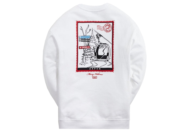 Kith Aspen Express Crewneck White