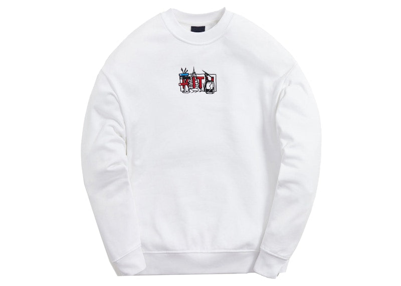 Kith Aspen Express Crewneck White