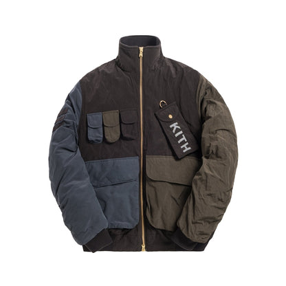 Kith Aviation Bomber Jacket Espresso/Multi