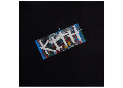 Kith B Robert Moore Classic Logo L/S Tee Black