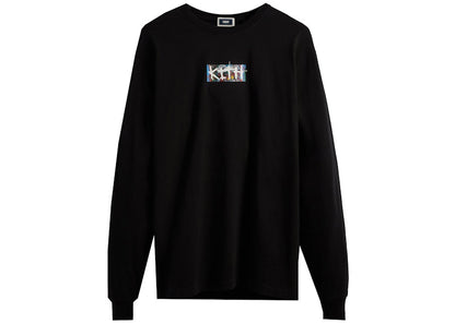Kith B Robert Moore Classic Logo L/S Tee Black