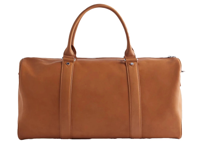 Kith BMW Leather Duffle Bag Desert