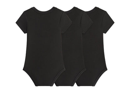 Kith Baby x Nike 3-Pack Bodysuit Black