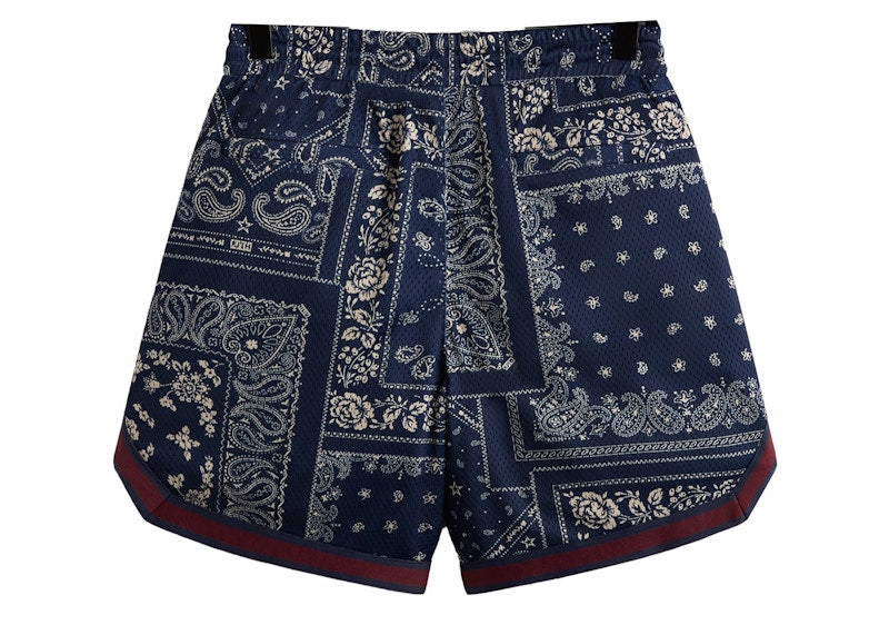 Kith Bandana Mesh Curtis Short Ink