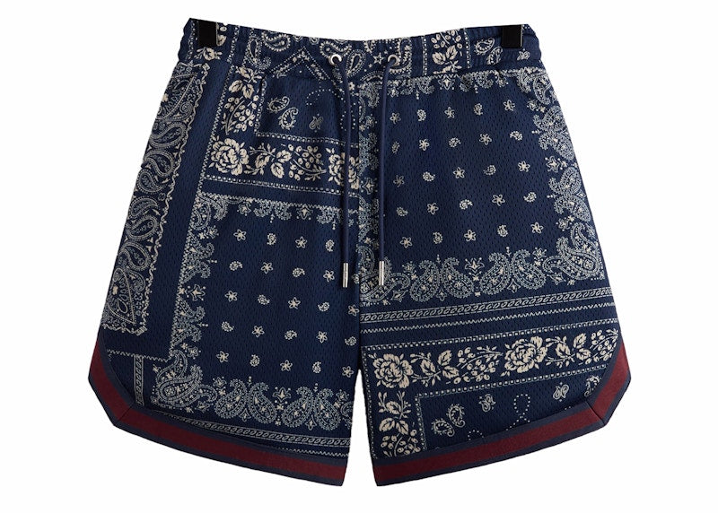 Kith Bandana Mesh Curtis Short Ink