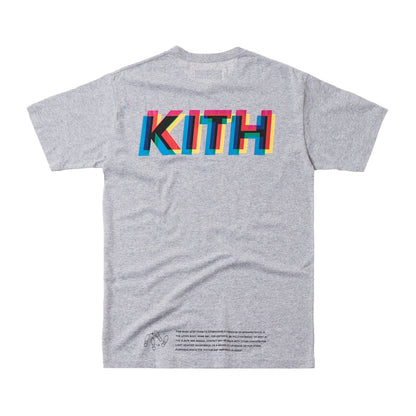 Kith Basic Step Tee Heather Grey