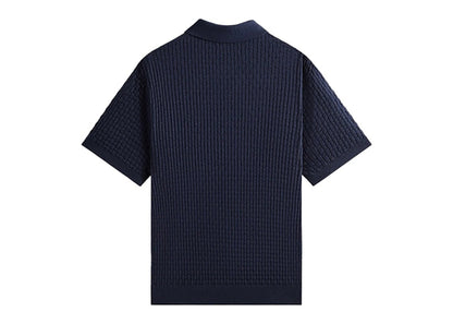 Kith Basketweave Tilden Polo Nocturnal