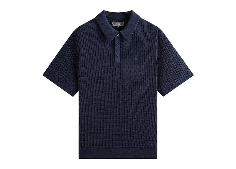Kith Basketweave Tilden Polo Nocturnal