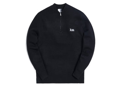 Kith Bayard Quarter Zip Black