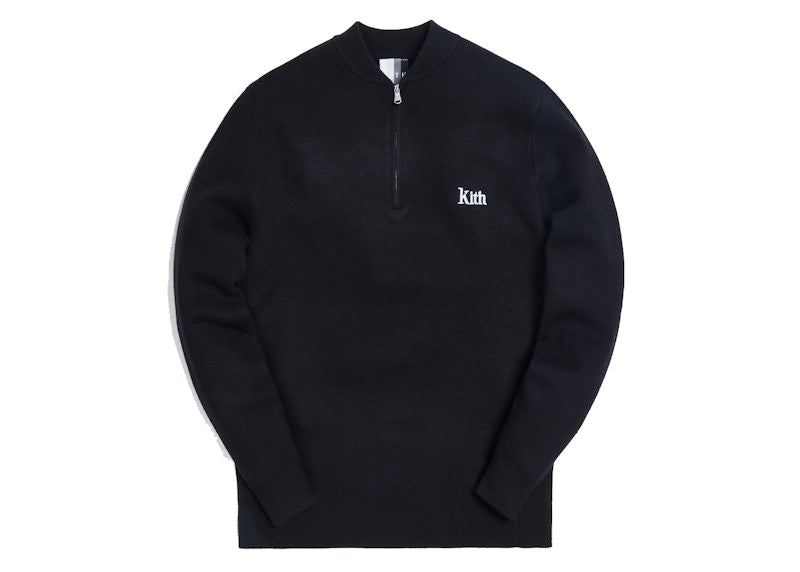 Kith Bayard Quarter Zip Black