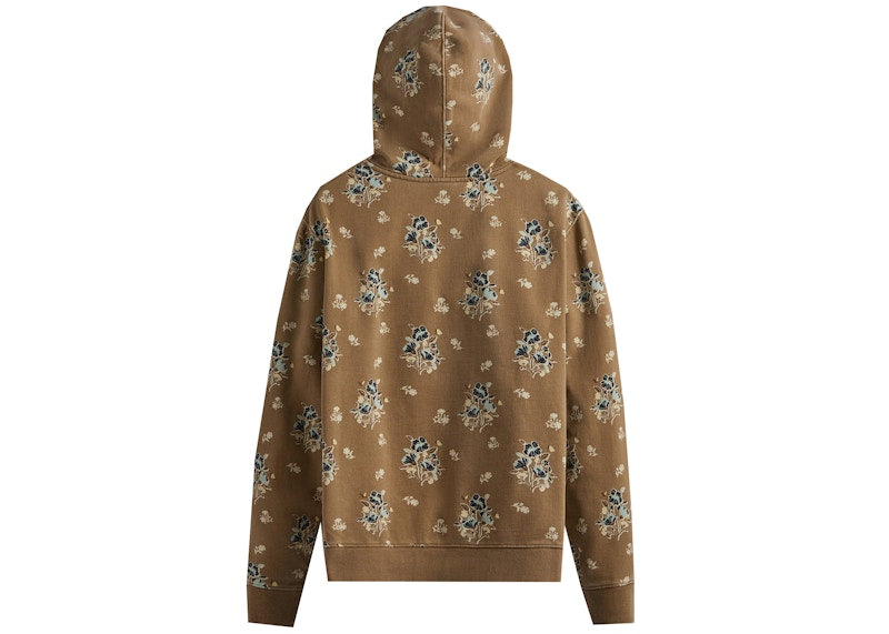 Kith Begonia Floral Williams V Full Zip Hoodie Canvas