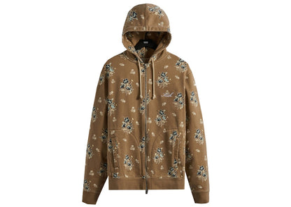 Kith Begonia Floral Williams V Full Zip Hoodie Canvas
