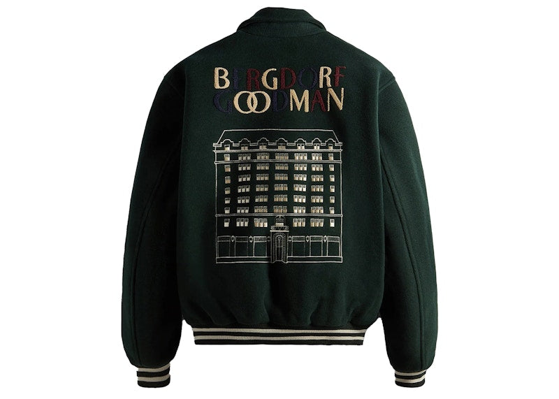 Kith Bergdorf Goodman Wool Coaches Jacket Stadium