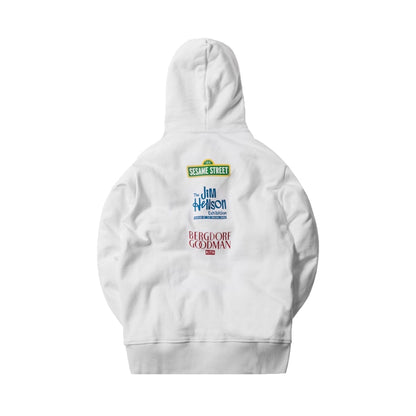 Kith Bergdorf Goodman x MOMI Hoodie White