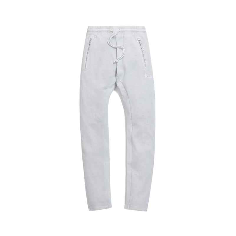 Kith Bleecker Crystal Wash Sweatpant Mushroom