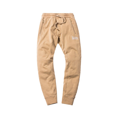 Kith Bleecker Sweatpants Sand