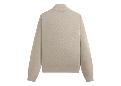 Kith Bonded Fleece Wyona Full Zip Sandy Heather