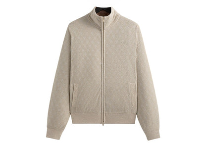 Kith Bonded Fleece Wyona Full Zip Sandy Heather
