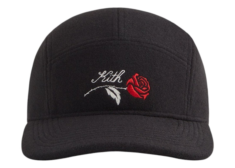 Kith Bonded Knit Griffey Camper Cap Black