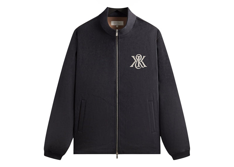 Kith Bonded Microsuede Ali Track Jacket Nocturnal