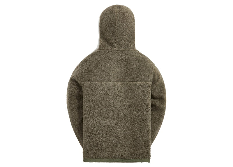 Kith Bonded Sherpa Hoodie Cypress