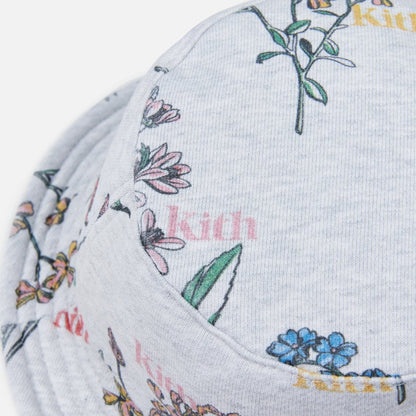 Kith Botanical Floral Bucket Hat Light Heather Grey