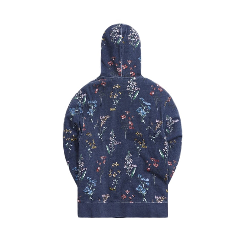 Kith Botanical Floral Williams III Hoodie Nocturnal