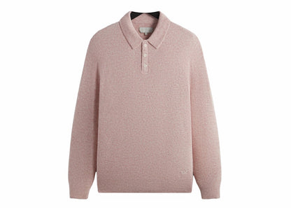 Kith Boucle Harmon Rugby Pullover Sweater French Pink