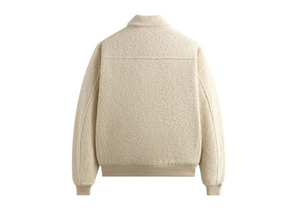 Kith Boucle Hawthorne Flight Jacket Sandrift