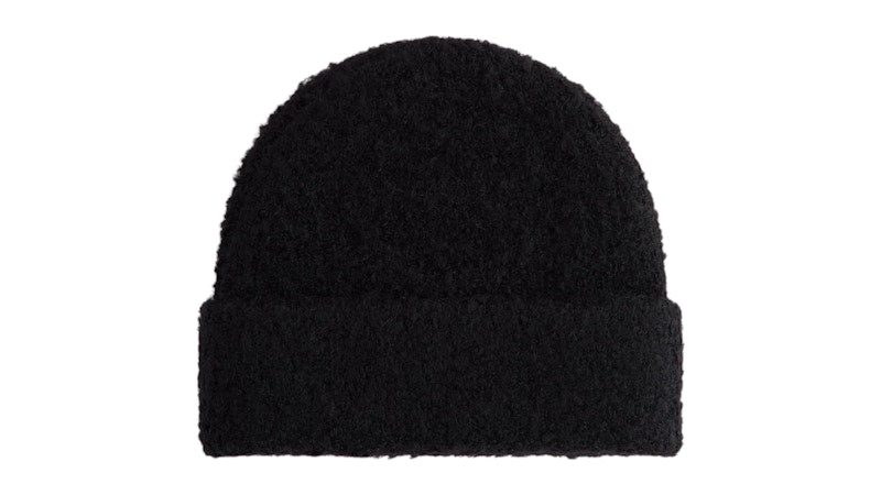 Kith Boucle Yarn Mia Beanie Black