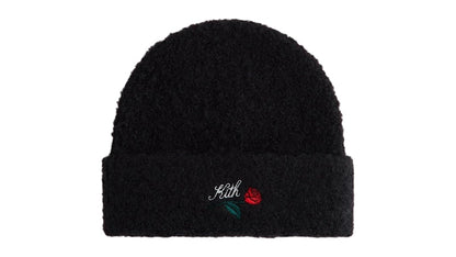 Kith Boucle Yarn Mia Beanie Black