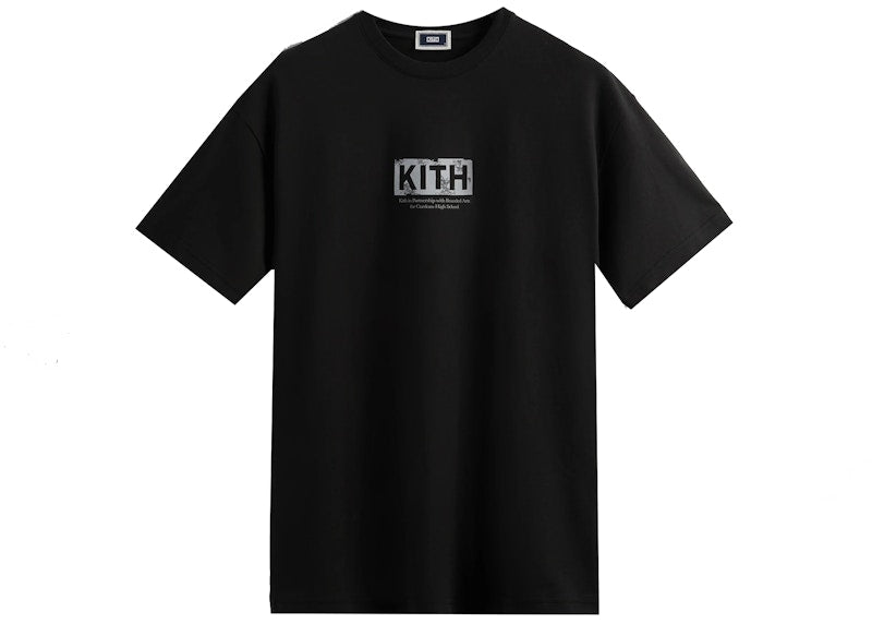 Kith Branded Arts Eroded Logo Student Tee Black