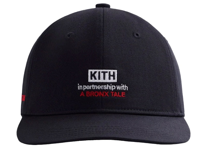 Kith x A Bronx Tale Aaron Cap Black