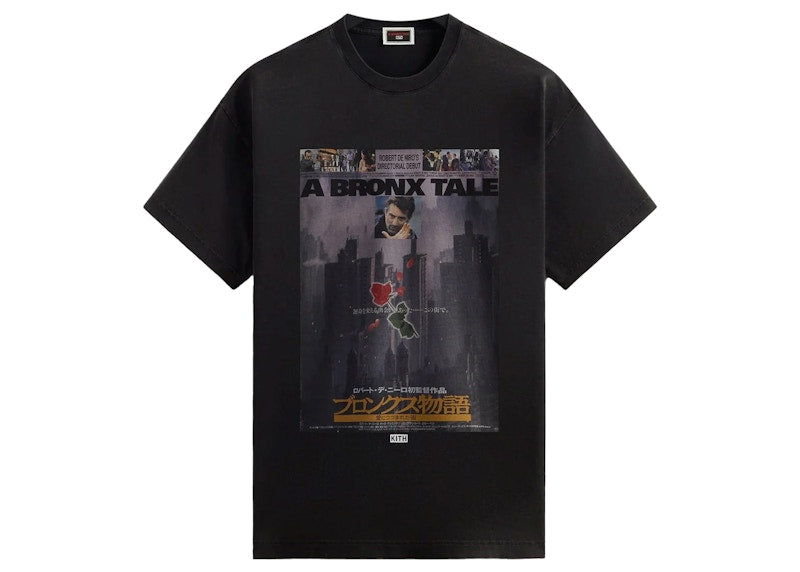 Kith x A Bronx Tale Japanese Poster Vintage Tee Black