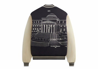 Kith Brooklyn Museum Wool Varsity Jacket Ink