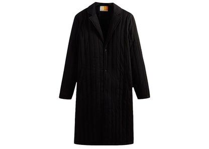 Kith Bryant Quilted Overcoat Black