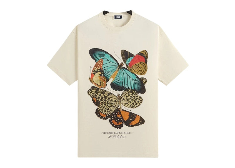 Kith Butterfly Vintage Tee Sandrift