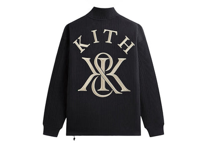Kith Cable Fleece Quarter Zip Admiral
