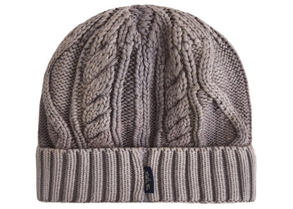 Kith Cable Knit Beanie Quicksand