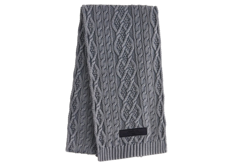 Kith Cable Knit Scarf Asteroid