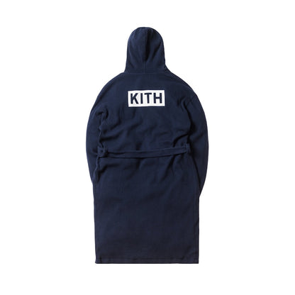 Kith Calux Waffle Robe Navy